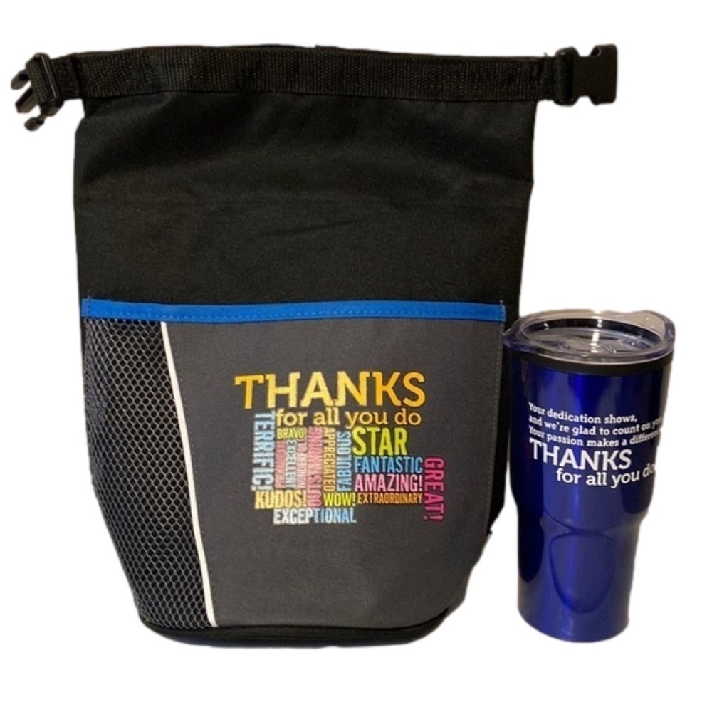 Koozie “Thank You” cooler gift set!